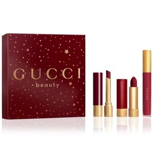Gucci Rosso Ancora lipstick trio gift set 509